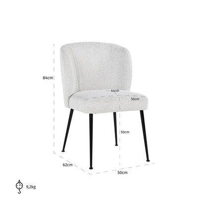 Cannon Dinning Chair - Ideal Furniture ES