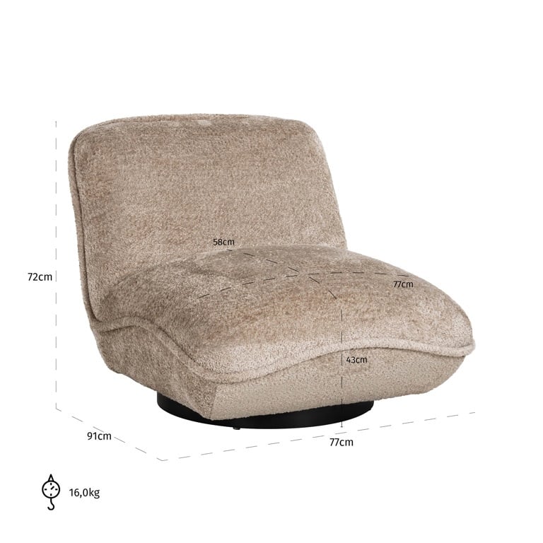 Ophelia Armchair - Ideal Furniture ES