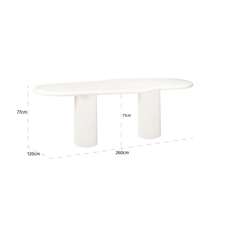 Bloomstone 260 Dining Table - Ideal Furniture ES