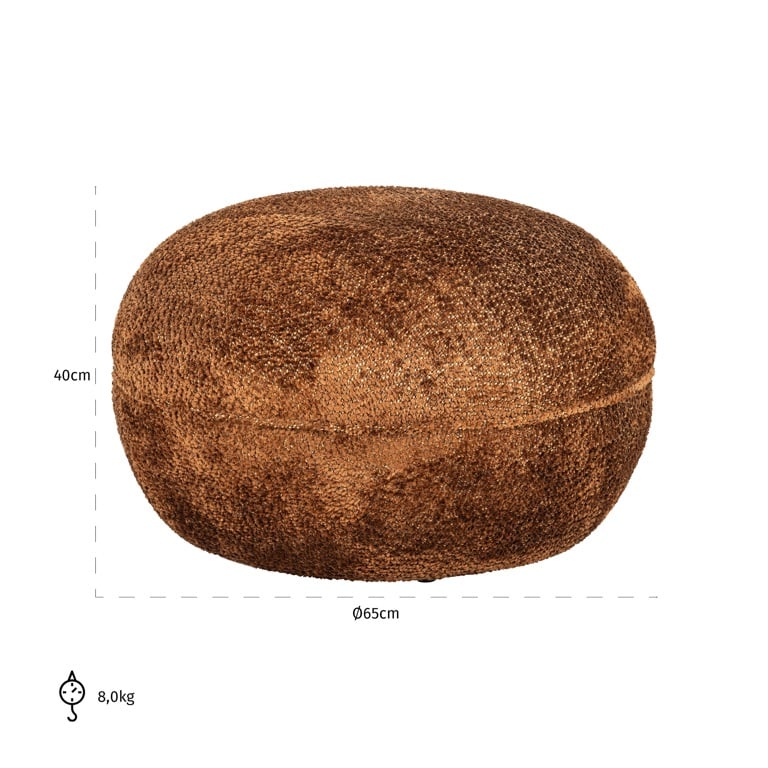 Jace Pouf - Ideal Furniture ES