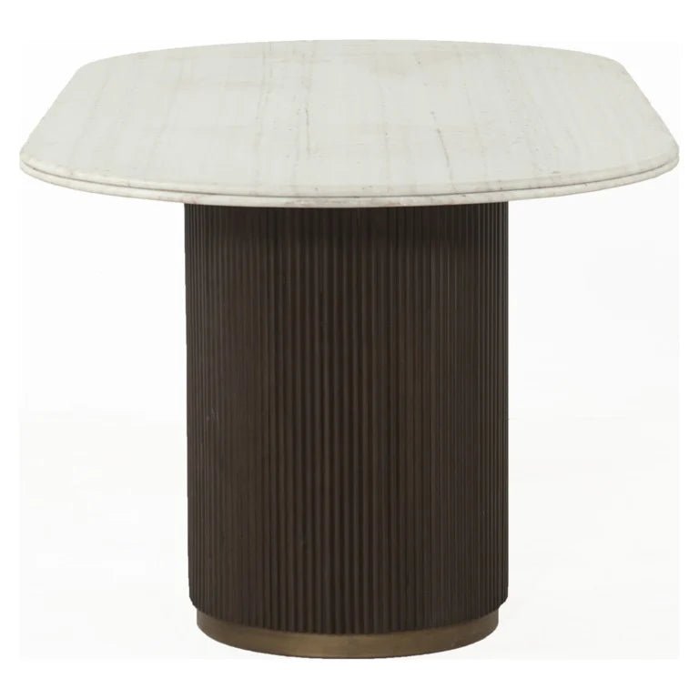 Mayfield Oval Dining Table - Ideal Furniture ES
