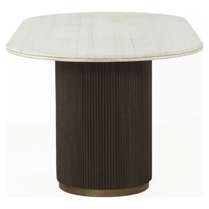 Mayfield Oval Dining Table - Ideal Furniture ES