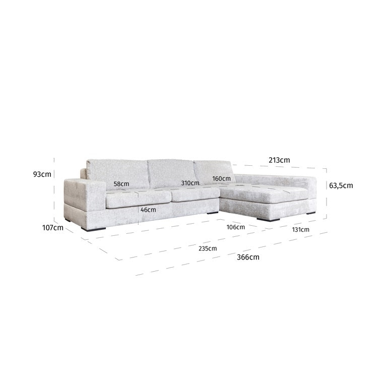 Pasha Sofa - Ideal Furniture ES