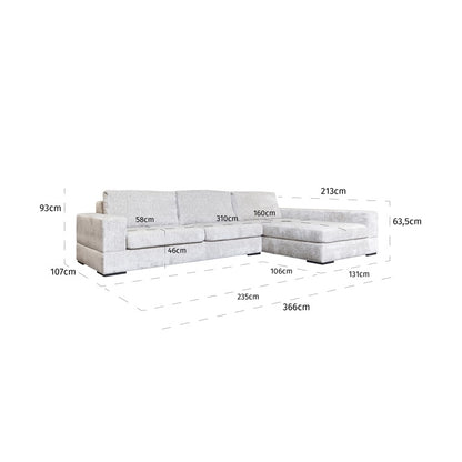 Pasha Sofa - Ideal Furniture ES
