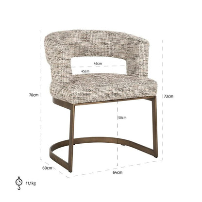 Ellis Dining Chair - Ideal Furniture ES