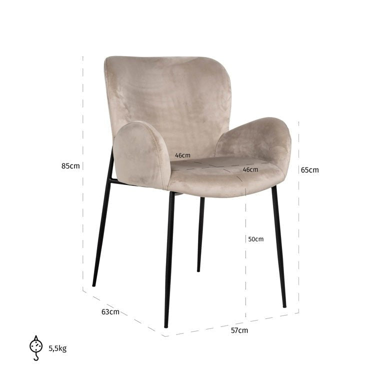 Ambar Dining Chair - Ideal Furniture ES