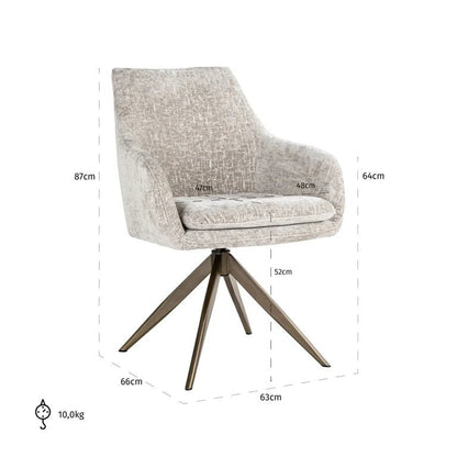 Lisonne Dining Chair - Ideal Furniture ES