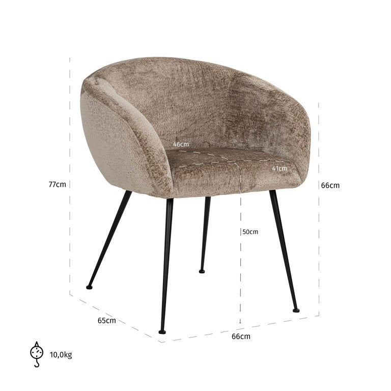 Ruby Dining Chair - Ideal Furniture ES