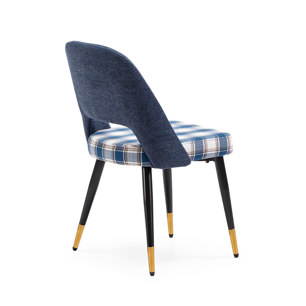 DC - 624 Plaid Dining Chair - Ideal Furniture ES
