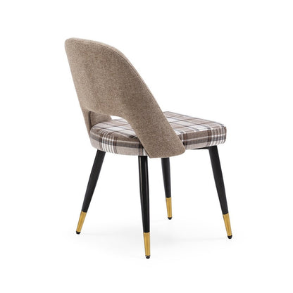 DC - 624 Plaid Dining Chair - Ideal Furniture ES