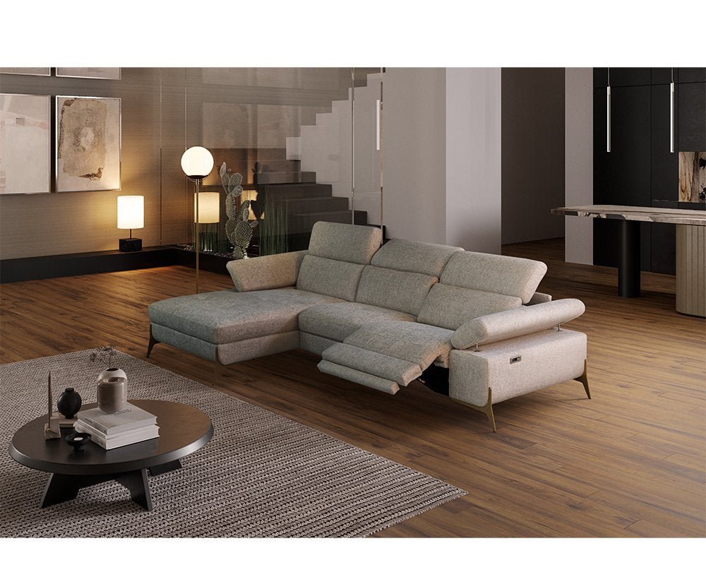 chaise lounge white with wooden legs available in marbella, malaga, costa del sol.