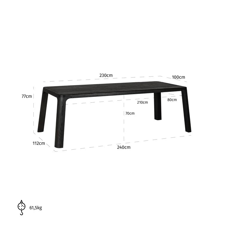 Baccarat Dining Table - Ideal Furniture ES