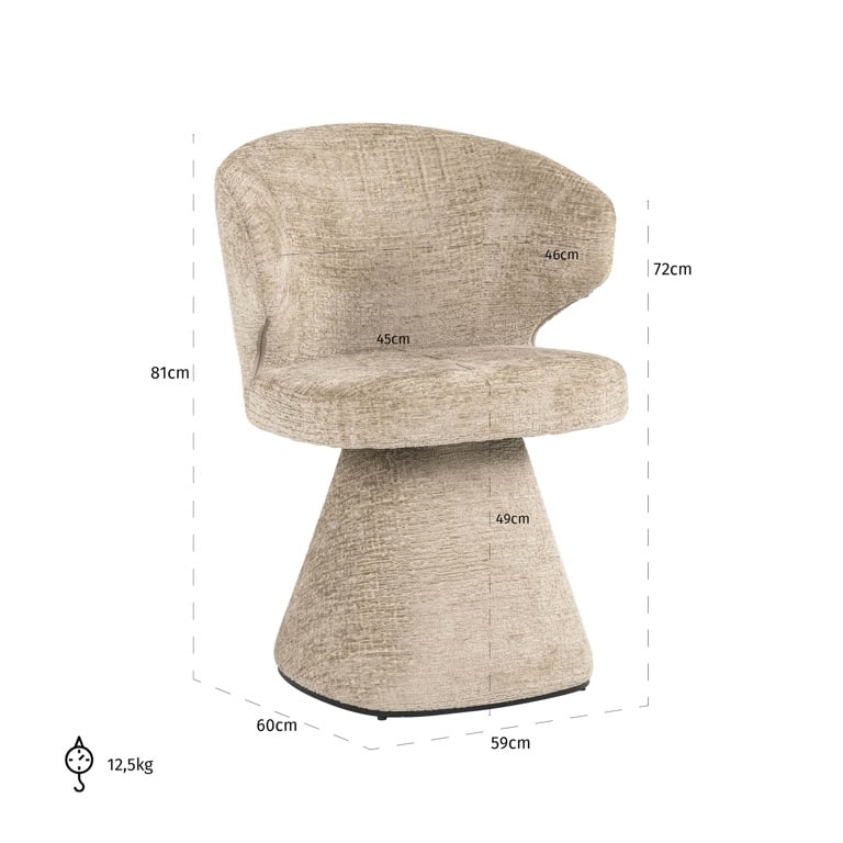 Gatsbi Dining Chair - Ideal Furniture ES