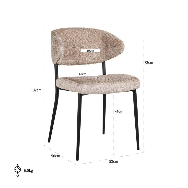 Bea Dining Chair - Ideal Furniture ES