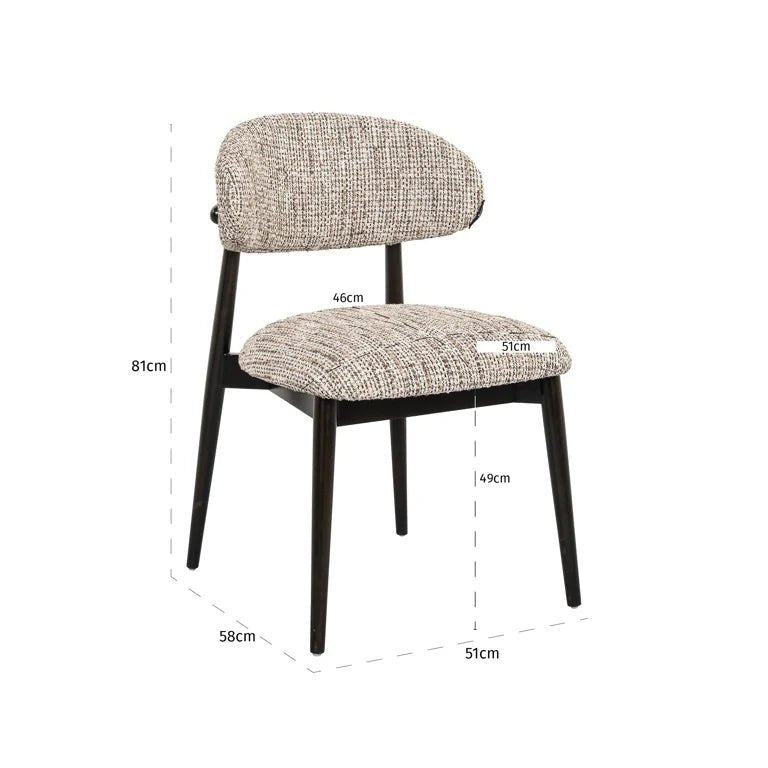 Cherry Dining Chair - Ideal Furniture ES