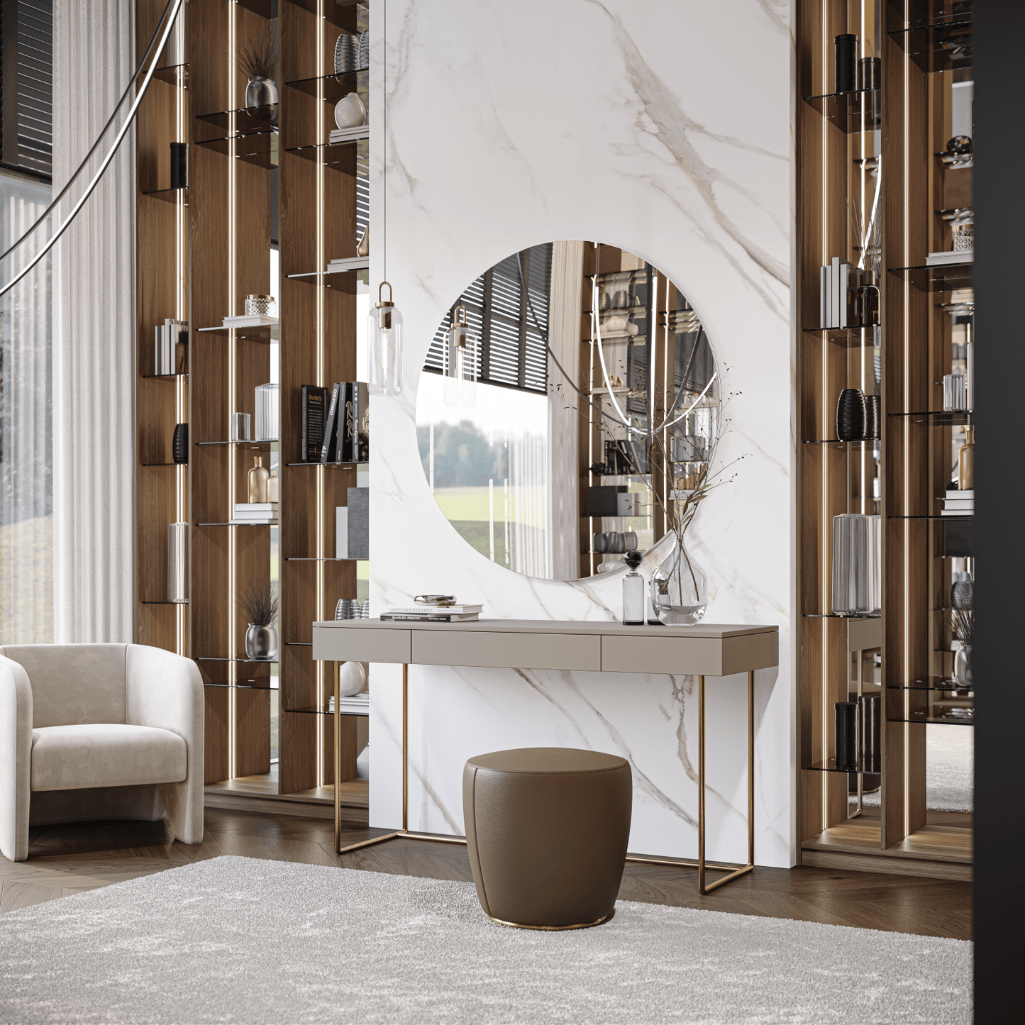 Ellender Dressing Table - Ideal Furniture ES