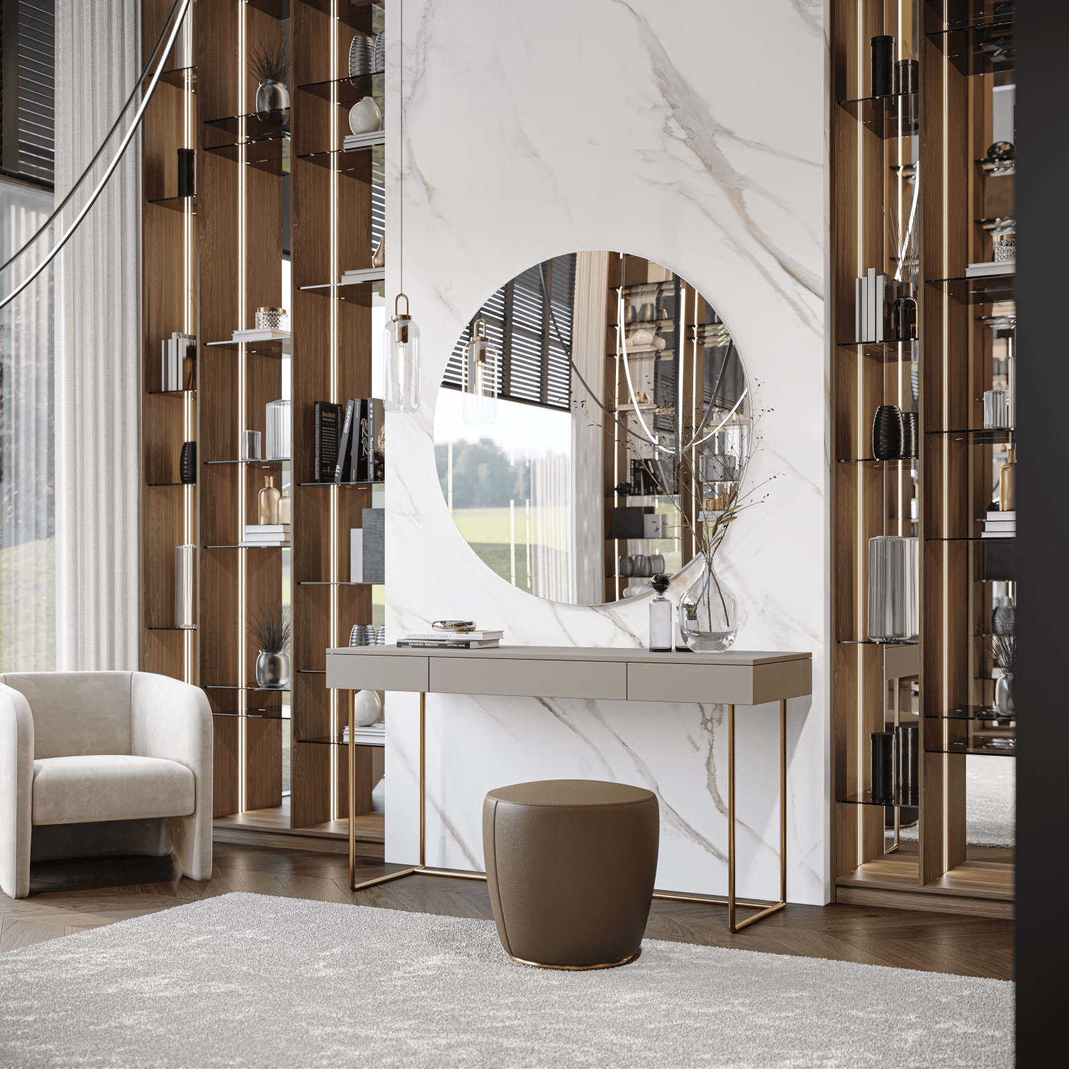 Ellender Dressing Table - Ideal Furniture ES