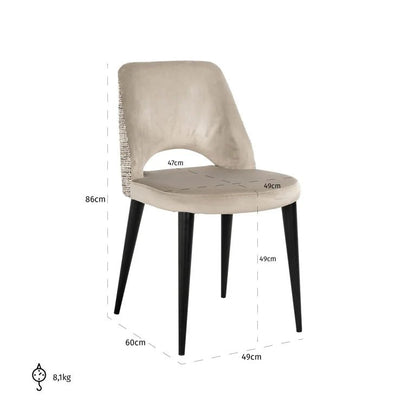 Tabitha Dining Chair - Ideal Furniture ES