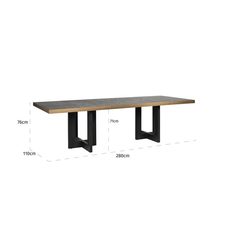 Cambon Rectangle Dining Table - Ideal Furniture ES