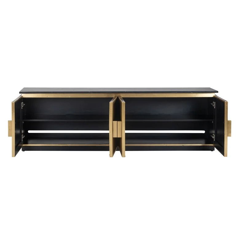 Ironville 4 doors TV Unit - Ideal Furniture ES