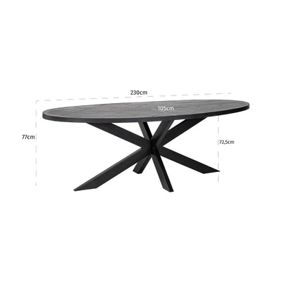 Scotch Dining Table - Ideal Furniture ES