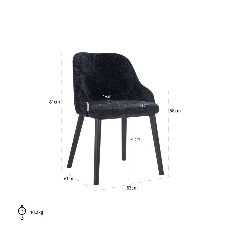 Twiggy Dining Chair - Ideal Furniture ES