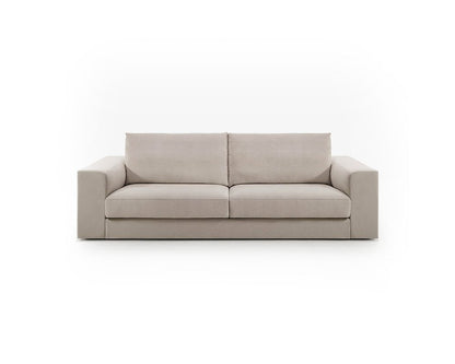 modern minimalist beige sofa without legs 3 seater available in torremolinos, estepona, marbella, bel air.