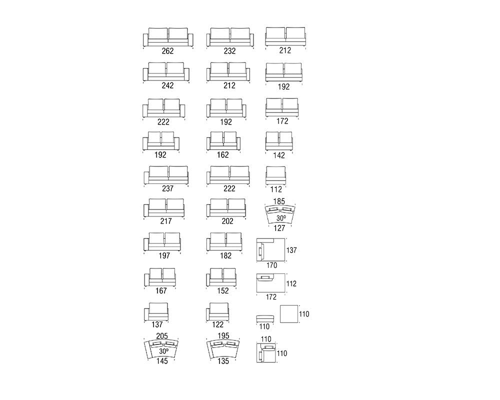 modern minimalist beige sofa without legs 3 seater available in torremolinos, estepona, marbella, bel air.