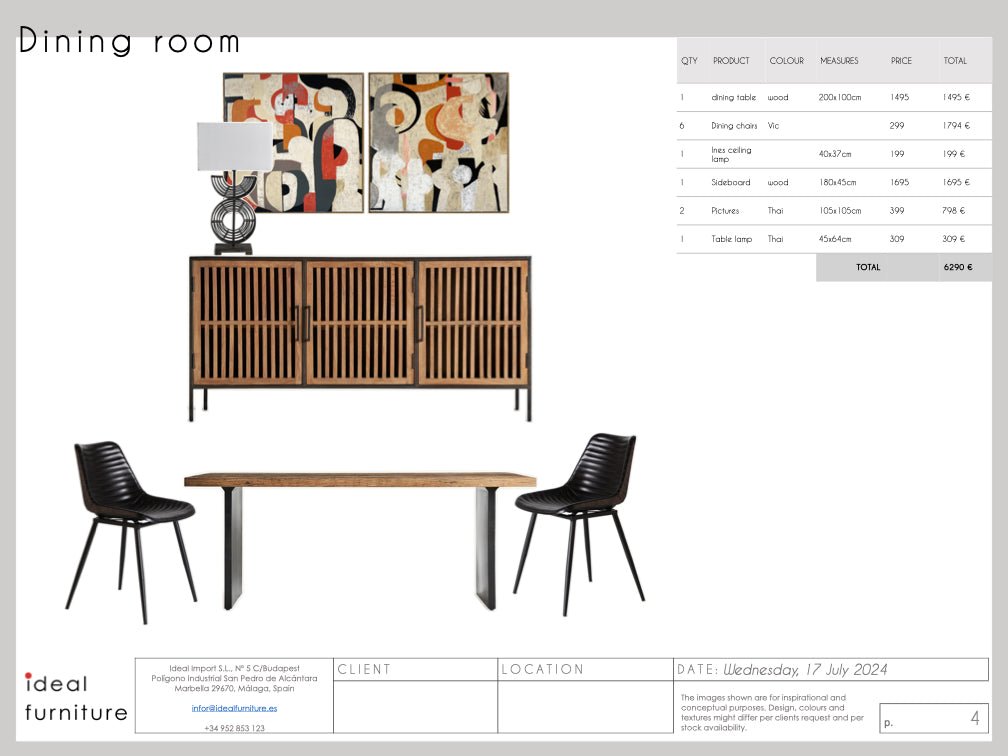 Industrial Package - Ideal Furniture ES