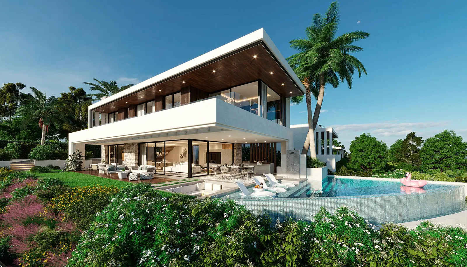 seven diamonds interior design real estate, luxury home design for villas.