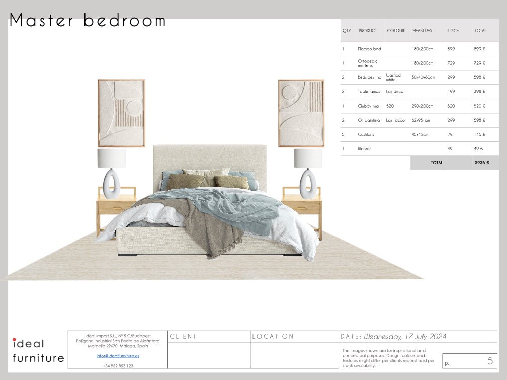 Mediterranean Package - Ideal Furniture ES