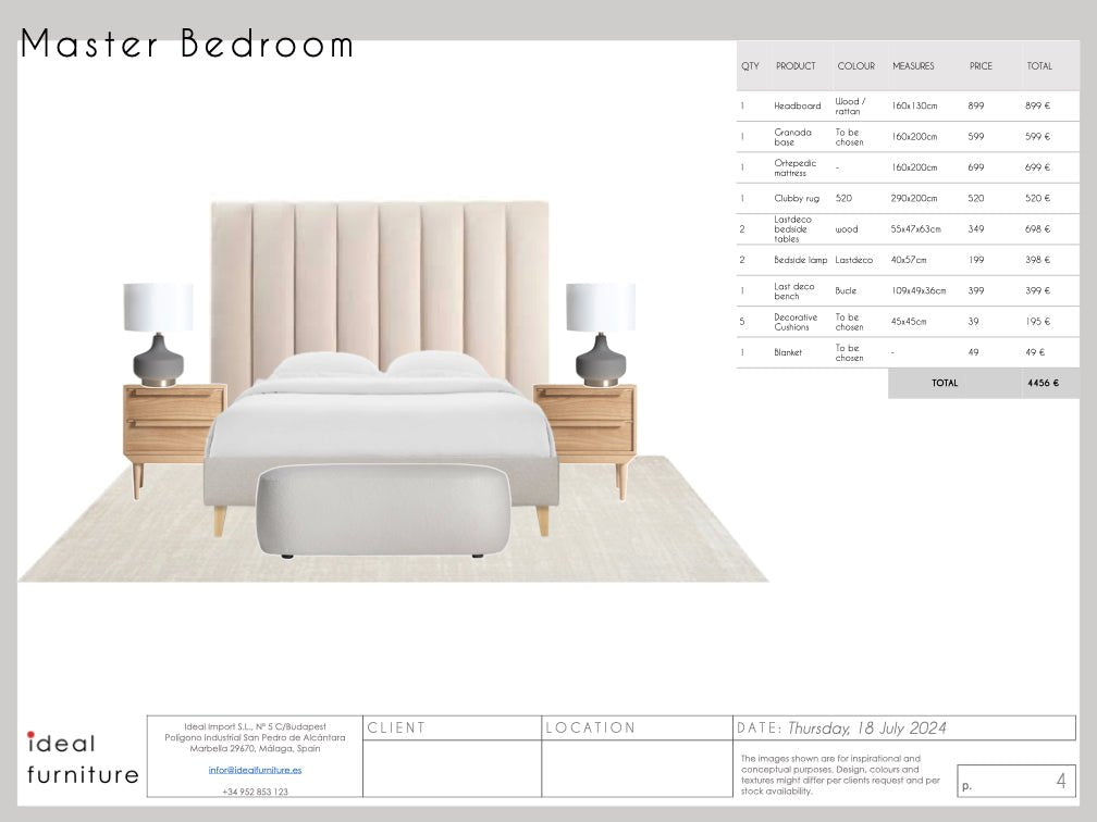 Minimalist Package - Ideal Furniture ES