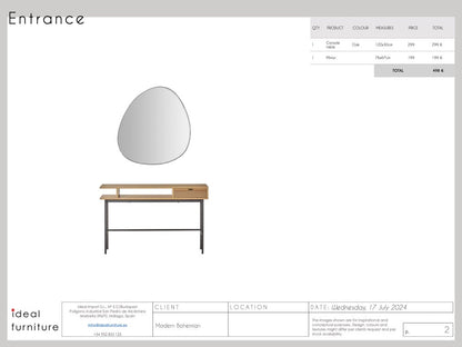 Modern Boheiman Package - Ideal Furniture ES