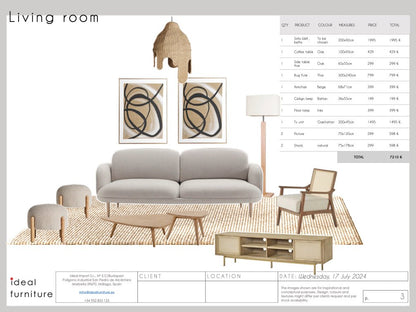 Modern Boheiman Package - Ideal Furniture ES
