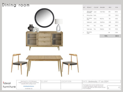 Modern Boheiman Package - Ideal Furniture ES