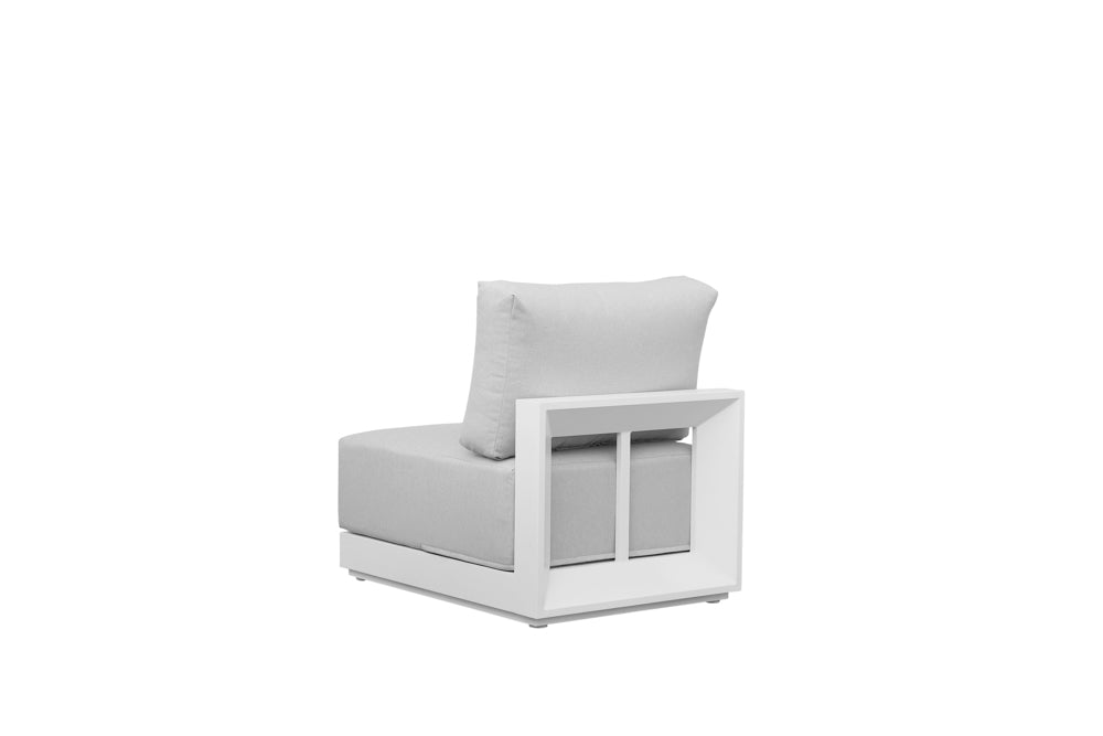 White Onix Center Sofa - Ideal Furniture ES