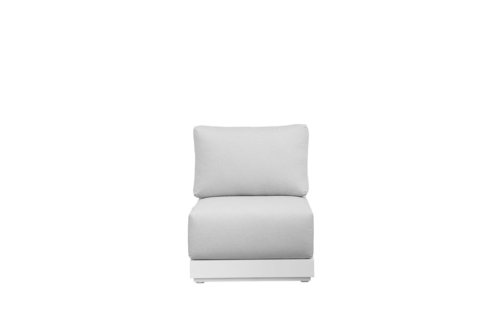 White Onix Center Sofa - Ideal Furniture ES