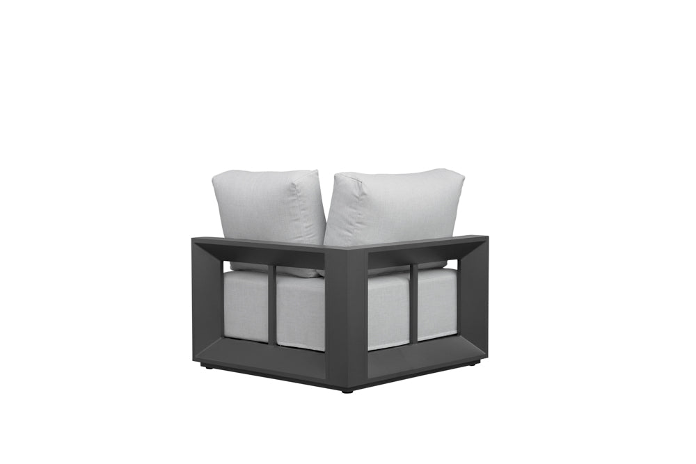 Black Onix Corner Sofa - Ideal Furniture ES