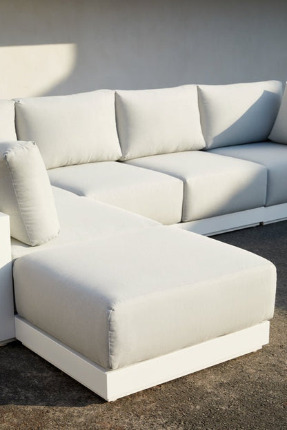 White Onix Puff - Ideal Furniture ES
