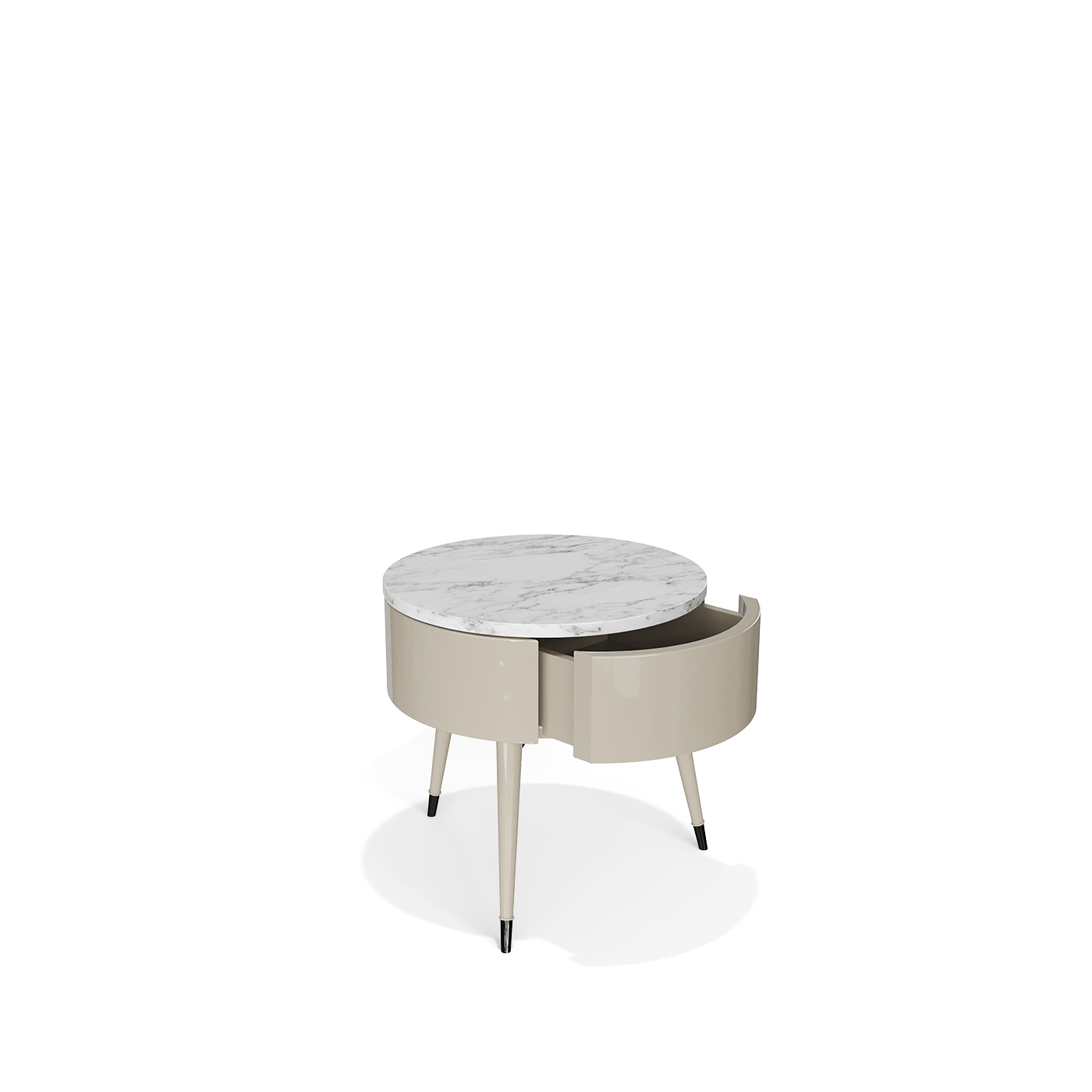 Gihai Shirtmaker Bedside Table - Ideal Furniture ES