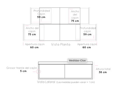 Cloe Base - Ideal Furniture ES