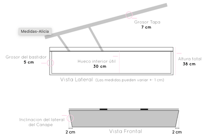 Alicia Base - Ideal Furniture ES