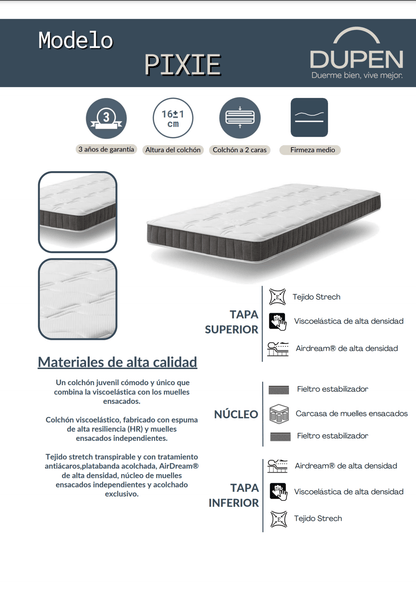 Pixie Mattress - Ideal Furniture ES