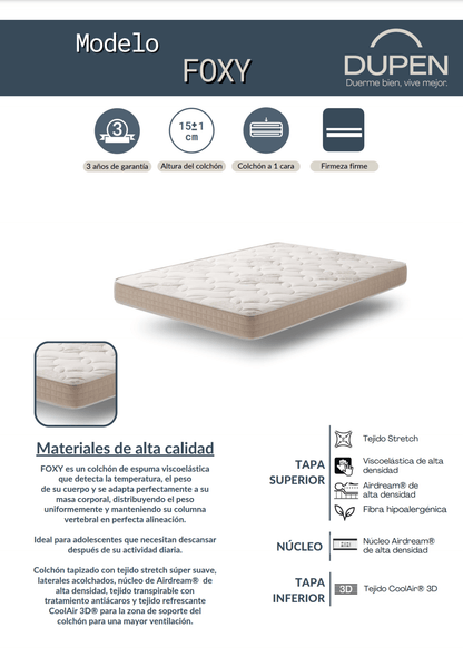 Foxy Mattress - Ideal Furniture ES