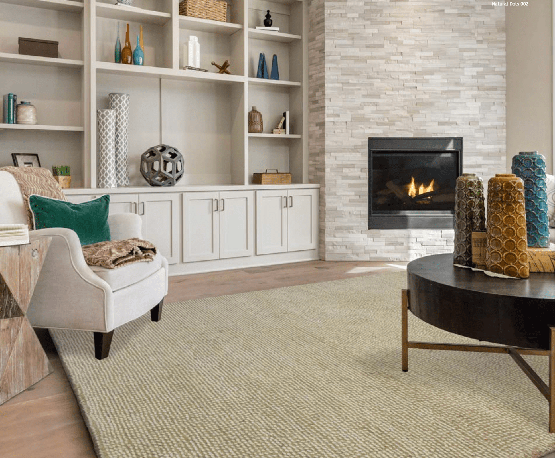 Natural Dots Rug - Ideal Furniture ES