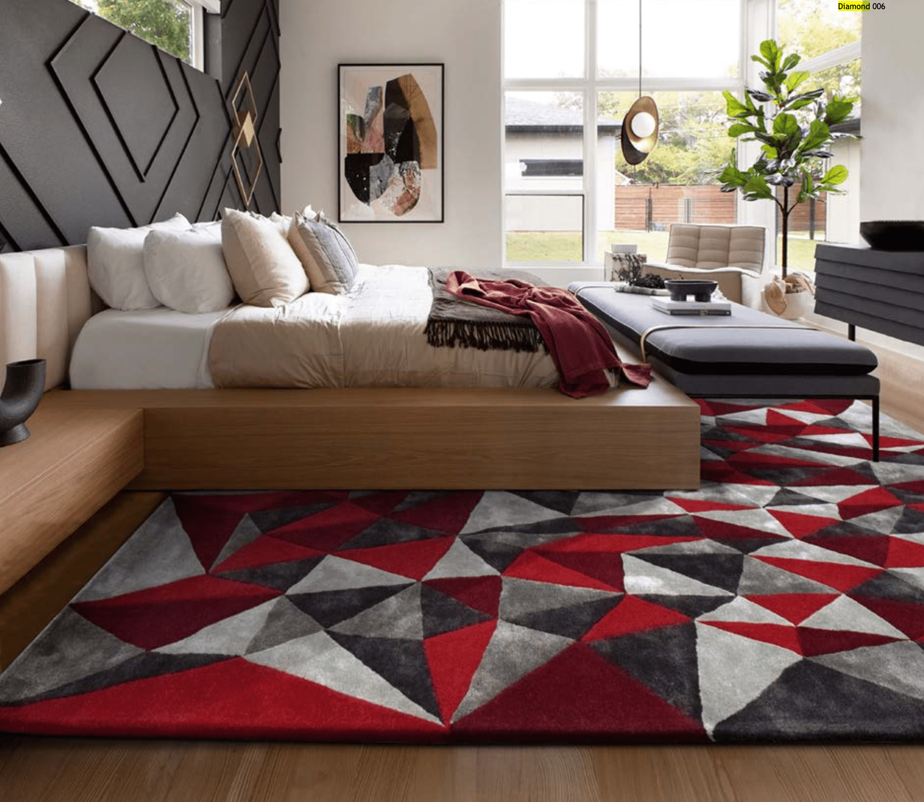 Diamond Rug - Ideal Furniture ES