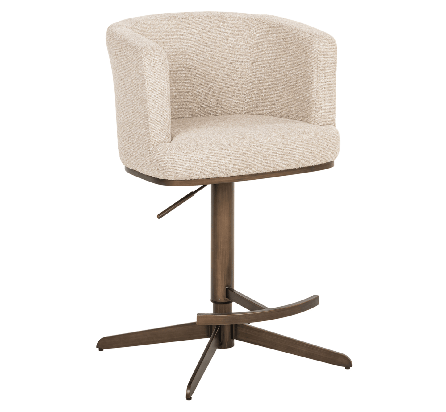 Cheyenne Biscotti Bar Stool - Ideal Furniture ES