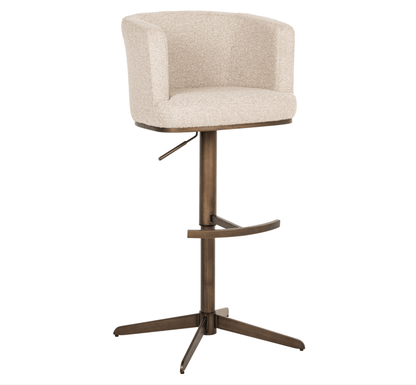 Cheyenne Biscotti Bar Stool - Ideal Furniture ES