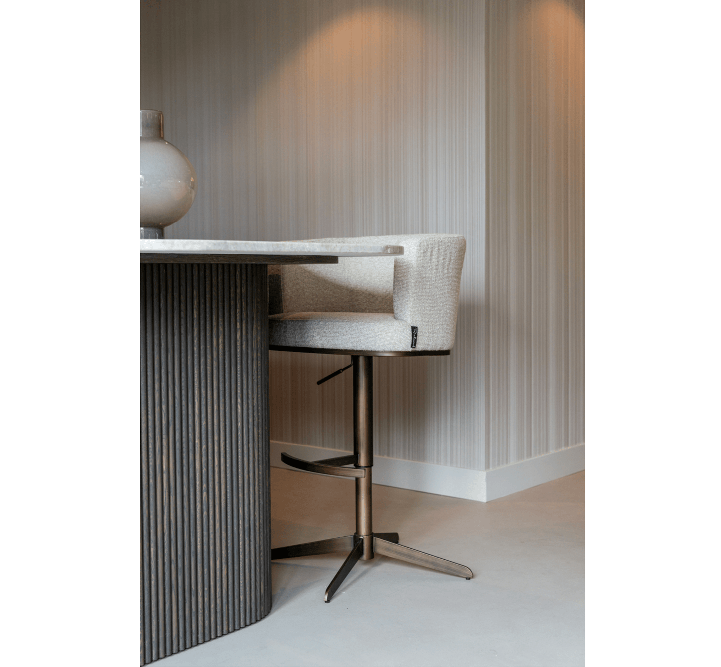 Cheyenne Biscotti Bar Stool - Ideal Furniture ES
