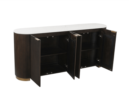 Mayfield Brown Sideboard - Ideal Furniture ES
